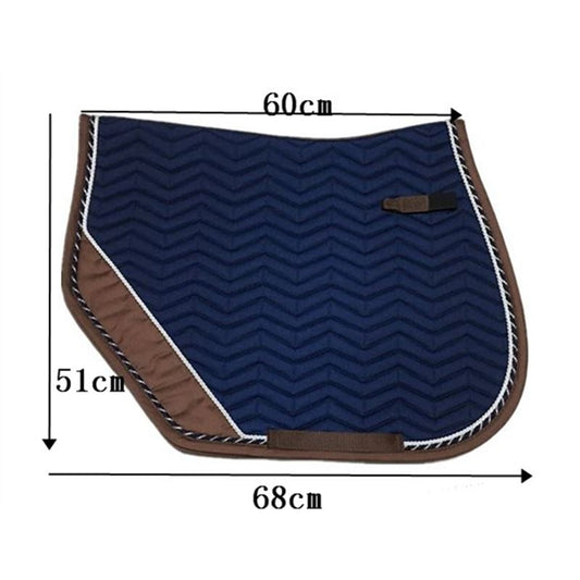 Cotton Composite Saddle Horse Saddle Pad Blue Saddle Pads For Horse