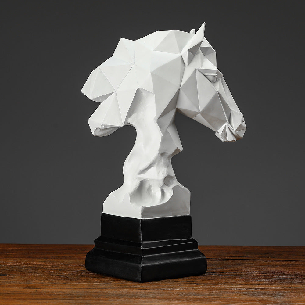 Artistic Geometric Horse Ornaments Creative Home