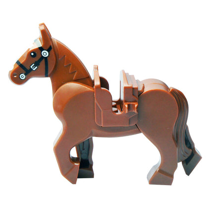 Building block war horse toy