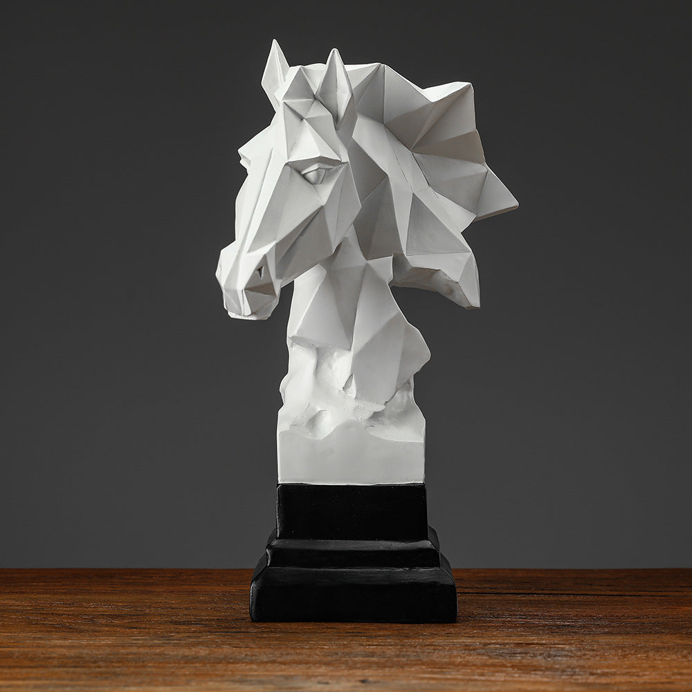 Artistic Geometric Horse Ornaments Creative Home