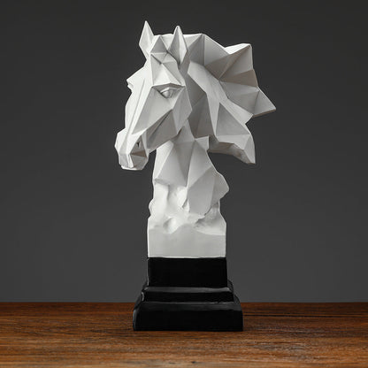 Artistic Geometric Horse Ornaments Creative Home