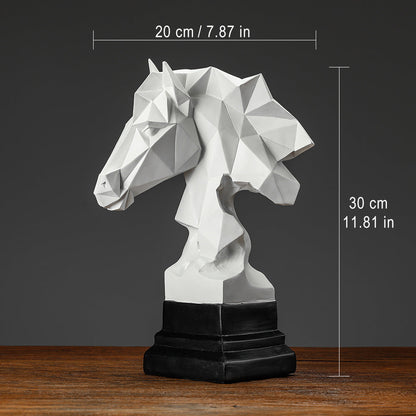 Artistic Geometric Horse Ornaments Creative Home
