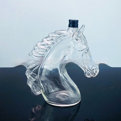 Horse Head Whiskey Bottle