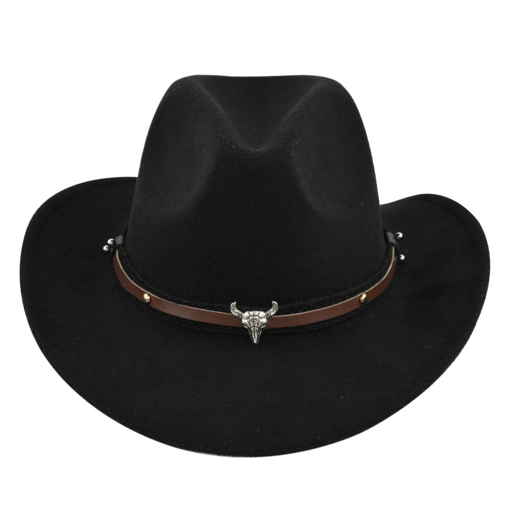 Cowhead Western Cowboy Hat Cornice