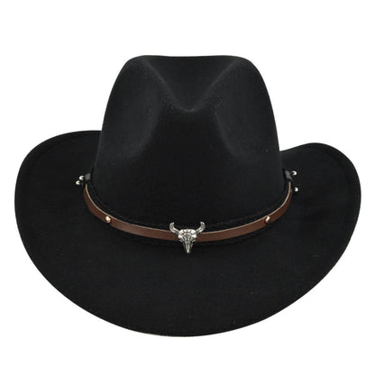 Cowhead Western Cowboy Hat Cornice