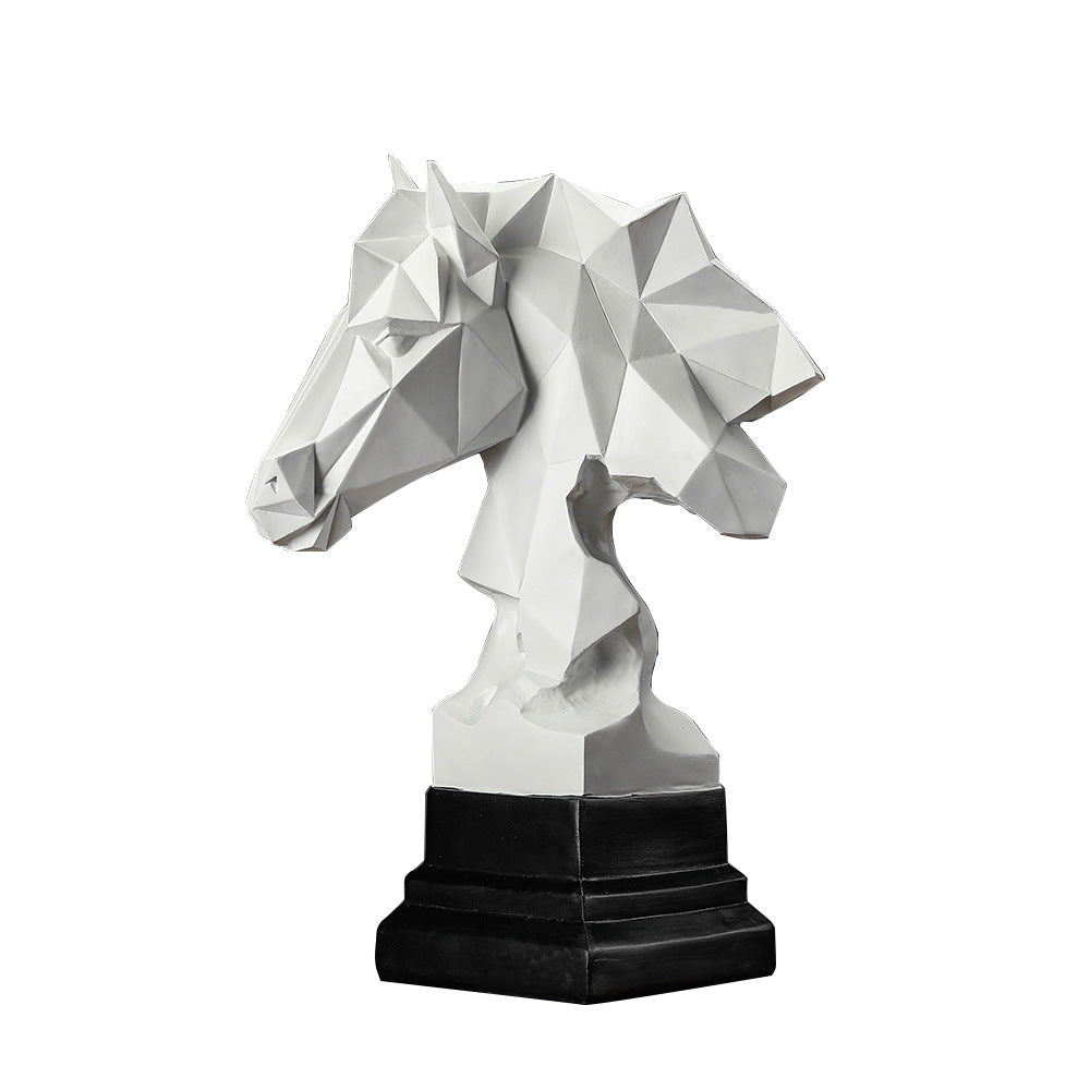 Artistic Geometric Horse Ornaments Creative Home