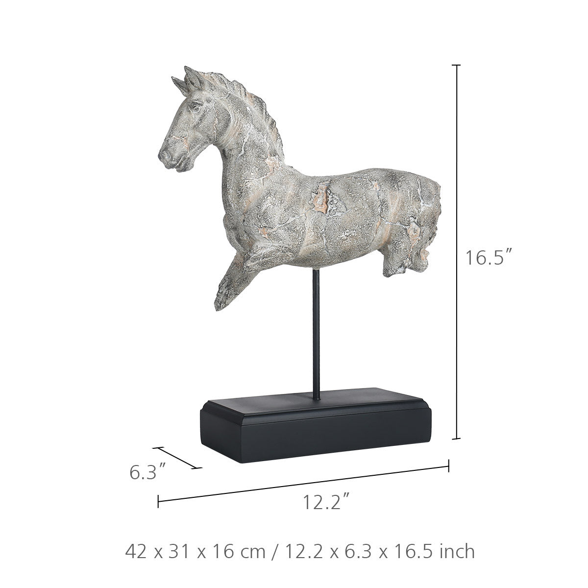 Living Room Entrance Office Horse Sculpture